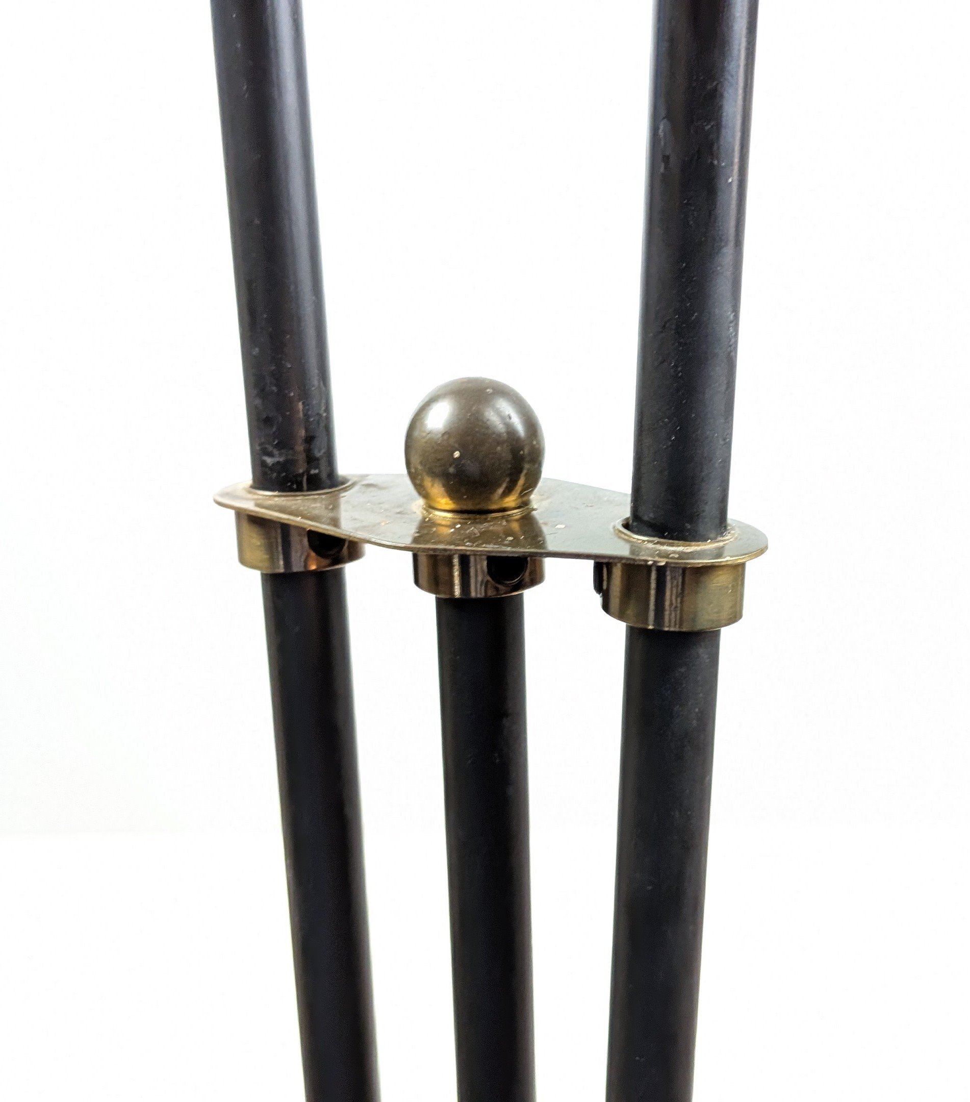 Teknika treben model 209 – eksklusiv dansk design gulvlampe med to fleksible arme – 1955. Pickup only – produktbillede 4 – Gulvlamper