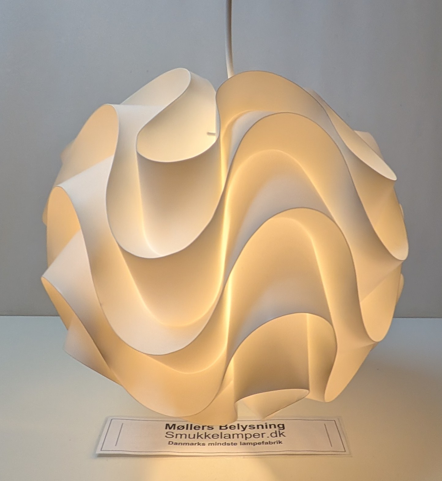 Skøn Le Klint 172. Ø33. Nyt el. Made in Denmark. Sinus. Få brugsspor. – produktbillede 2 – Loftlamper